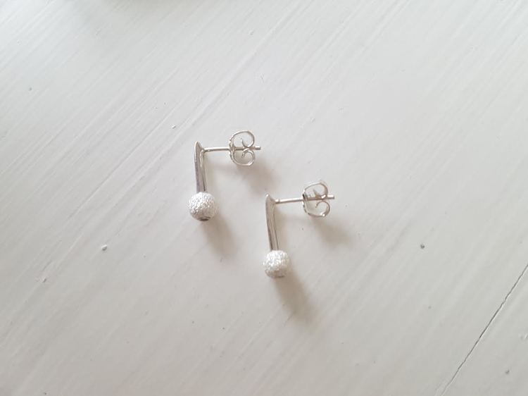 Lollos Silver Örhängen "Mick"