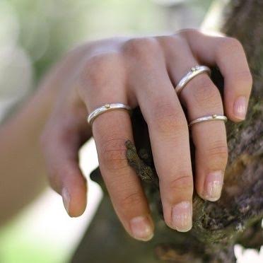 Lollos Silver Ring "Simple Two"