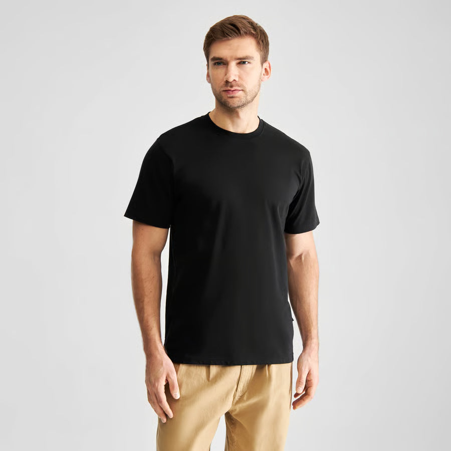 T-shirt Stockholm Base, Black