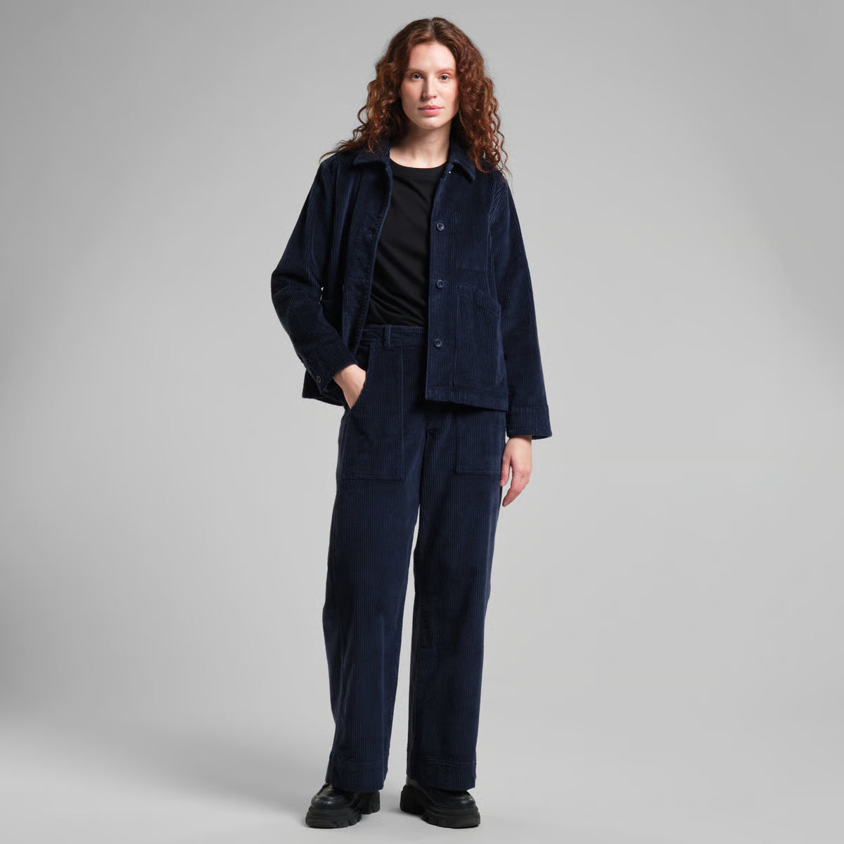 Workwear Pants Vara Corduroy, Navy