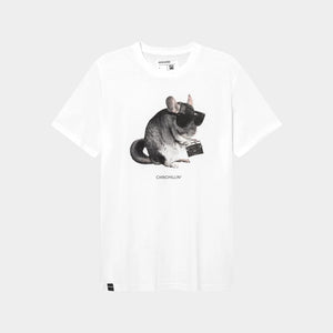 T-shirt Stockholm Chinchillin, White