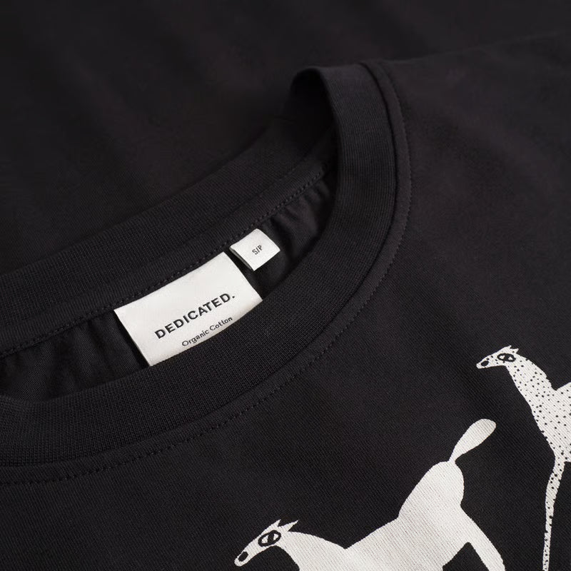 T-shirt Vadstena Mustang Party, Black