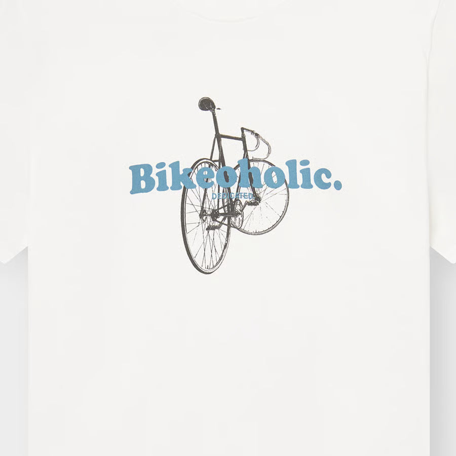 T-shirt Stockholm Bikeoholic, White