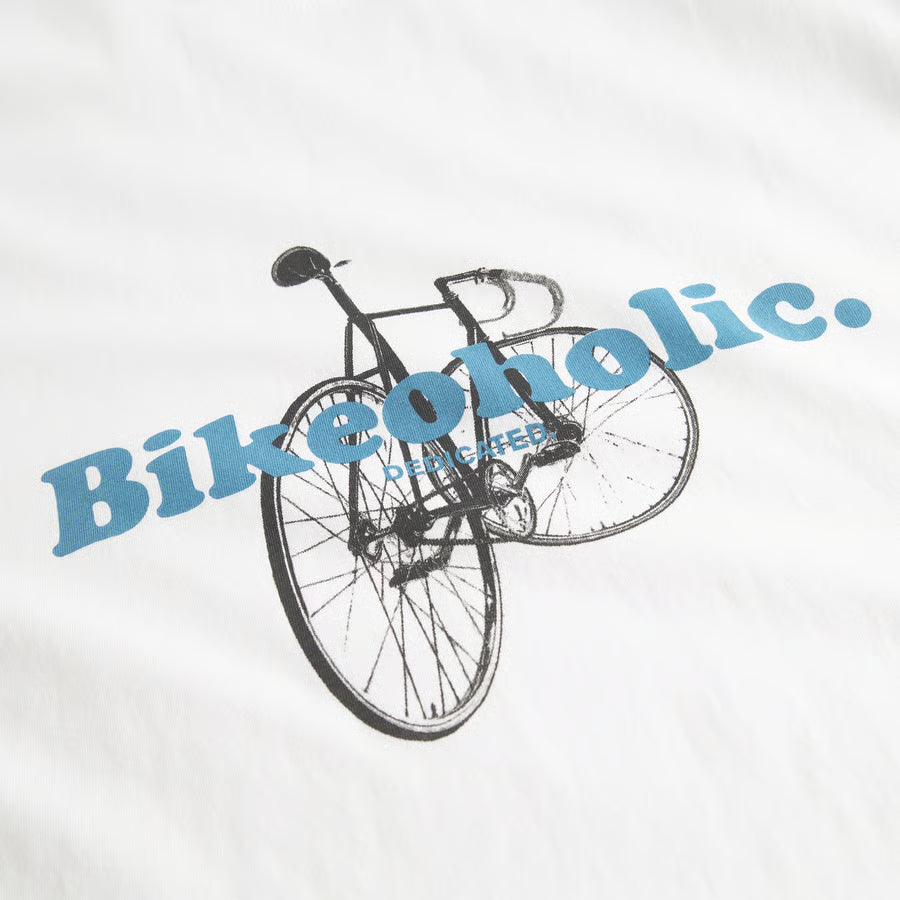 T-shirt Stockholm Bikeoholic, White