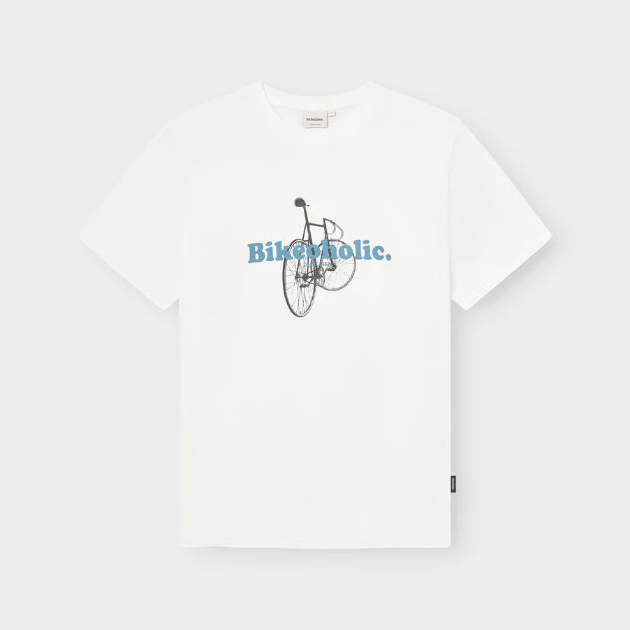 T-shirt Stockholm Bikeoholic White, Dedicated, Såininorden
