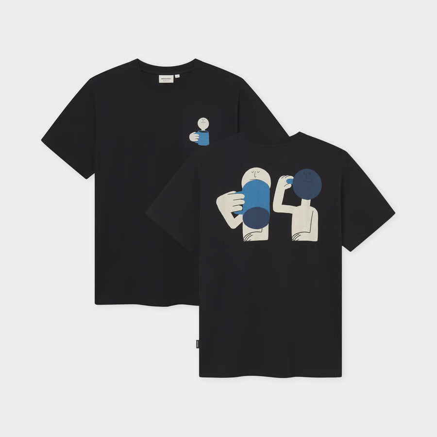 T-Shirt Stockholm Smile Cup Black, Dedicated, Såininorden