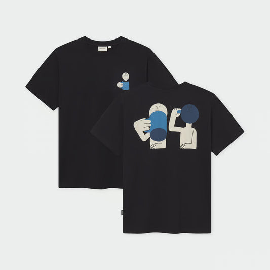 T-Shirt Stockholm Smile Cup Black, Dedicated, Såininorden