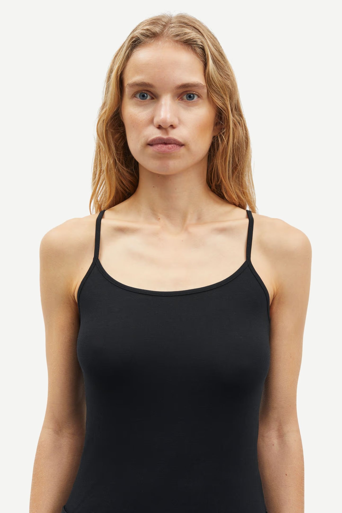 Talla Strap Top, Black