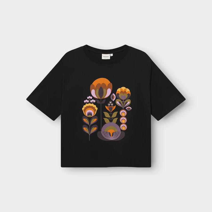 T-shirt Vadstena Autumn Harvest Black, Dedicated