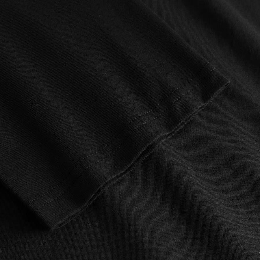 T-shirt Vadstena Painted Swans, Black