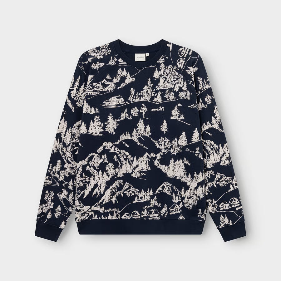 Sweatshirt Malmoe Blue Hills Navy, Dedicated