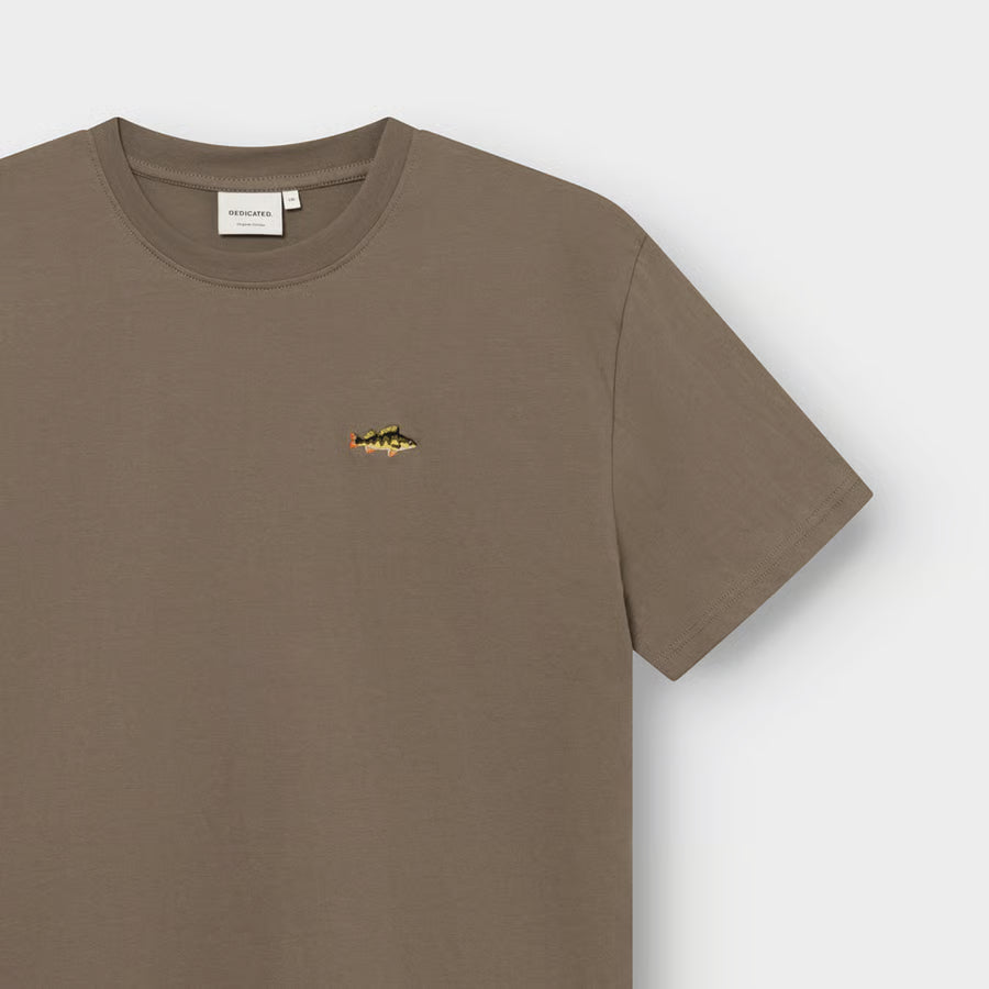 T-shirt Stockholm Perch EMB Bungee, Green