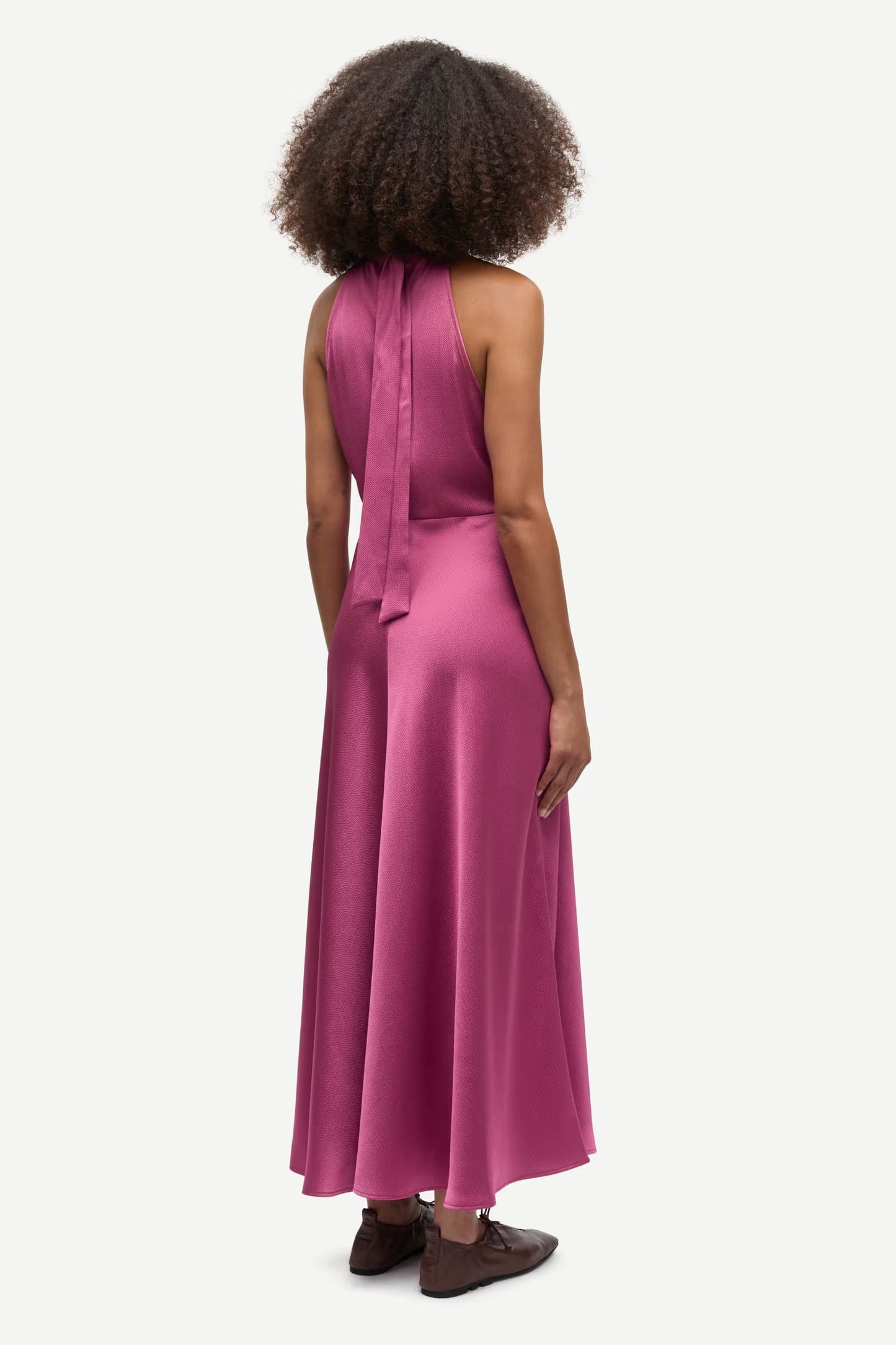 Rheo Dress, Red Violet