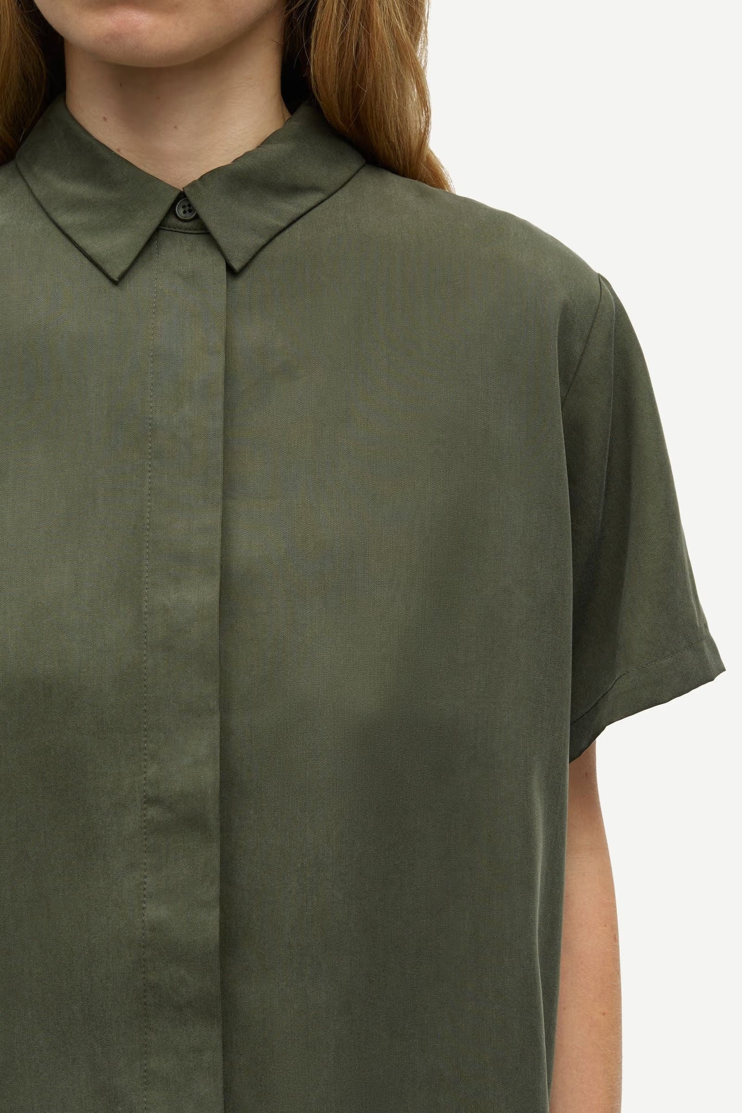 Mina SS Shirt, Forest Night