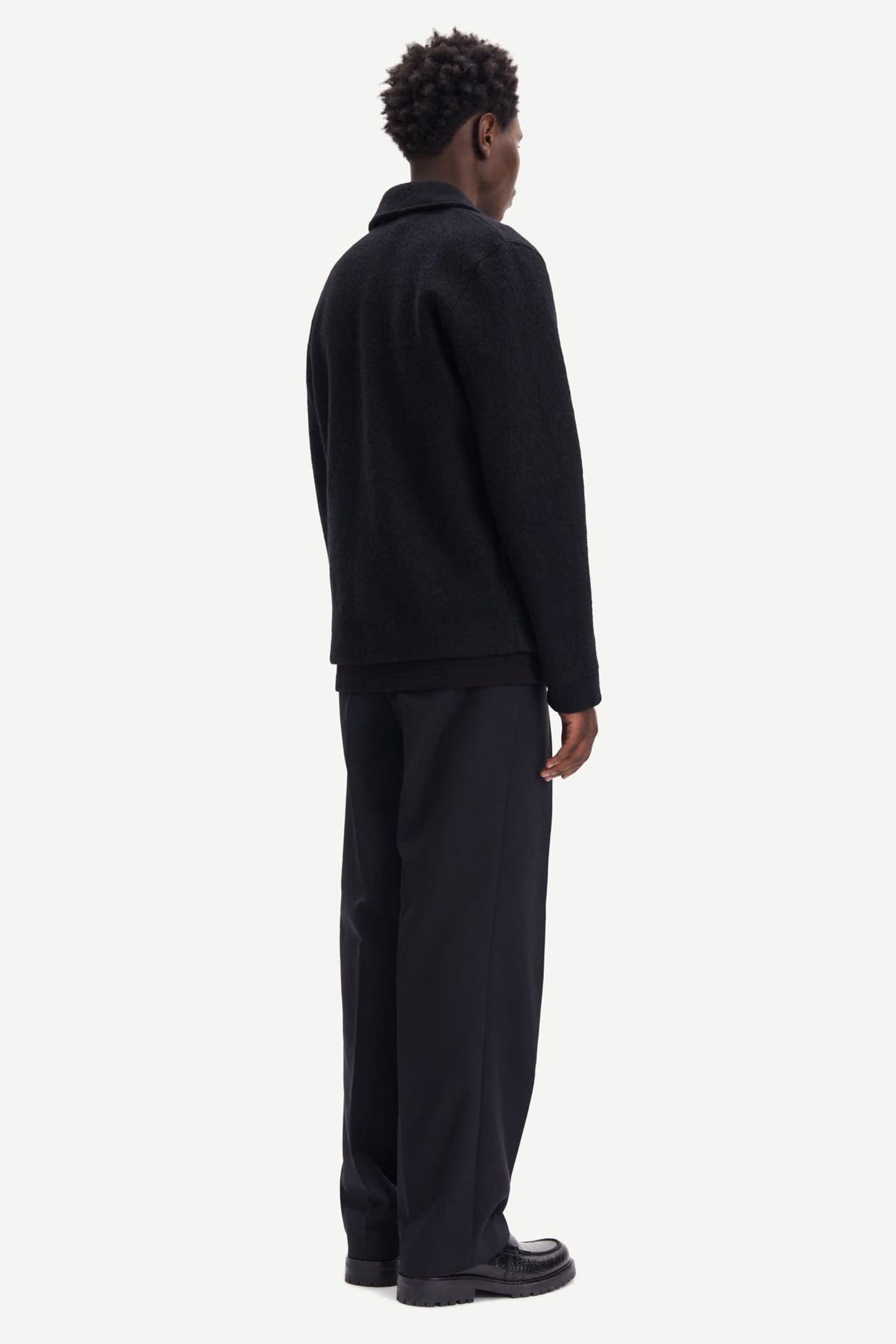 Hannes Full Zip, Black
