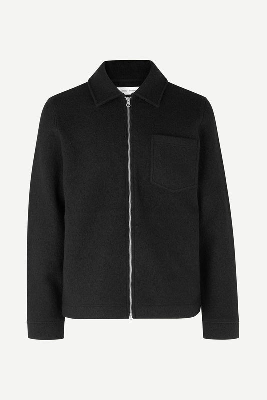 Hannes Full Zip Black, Samsøe Samsøe