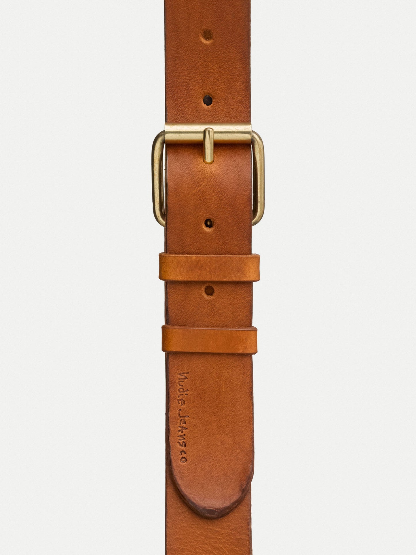 Pedersson Leather Belt, Toffee Brown