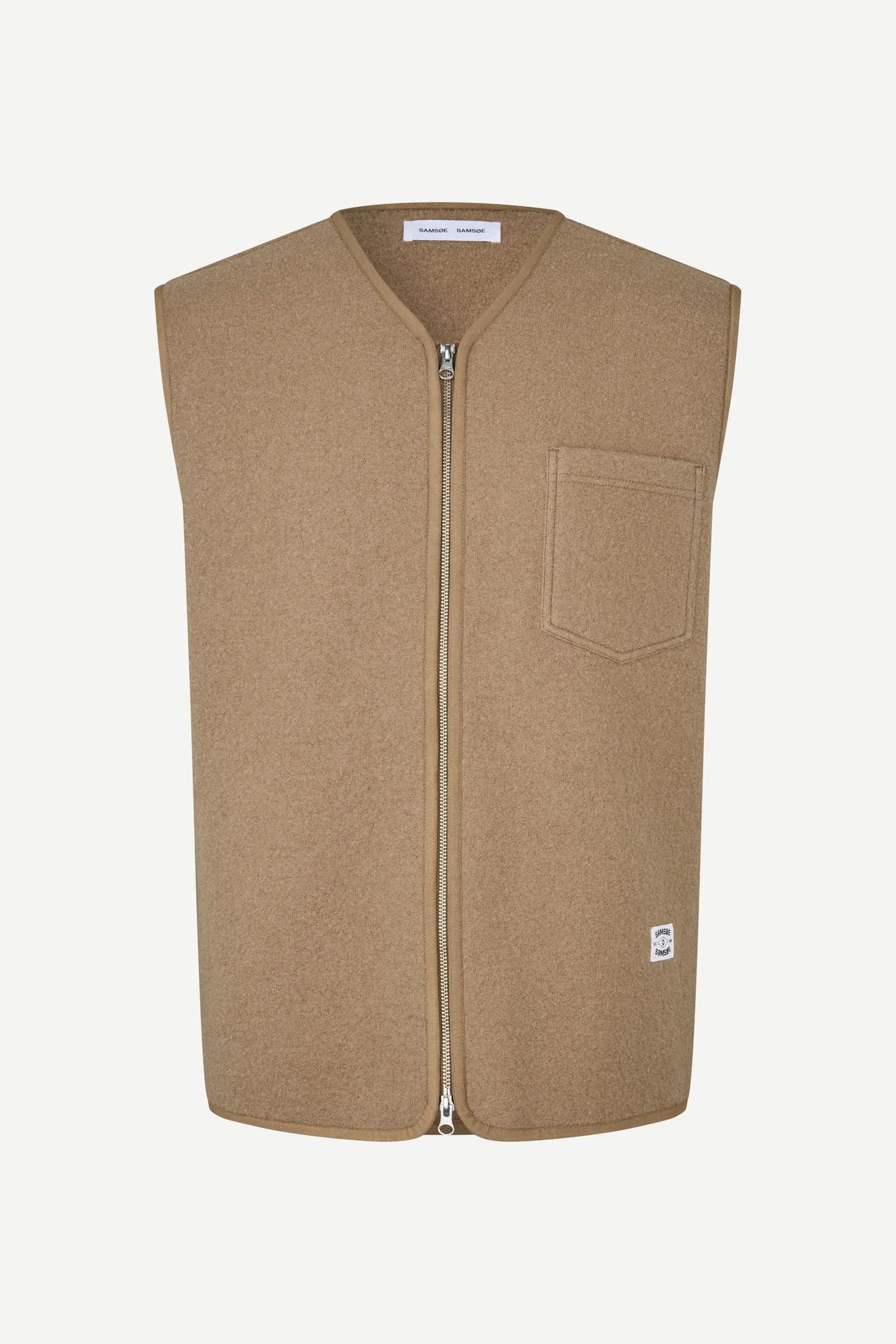 Sahannes Vest Lead Gray, Samsøe Samsøe