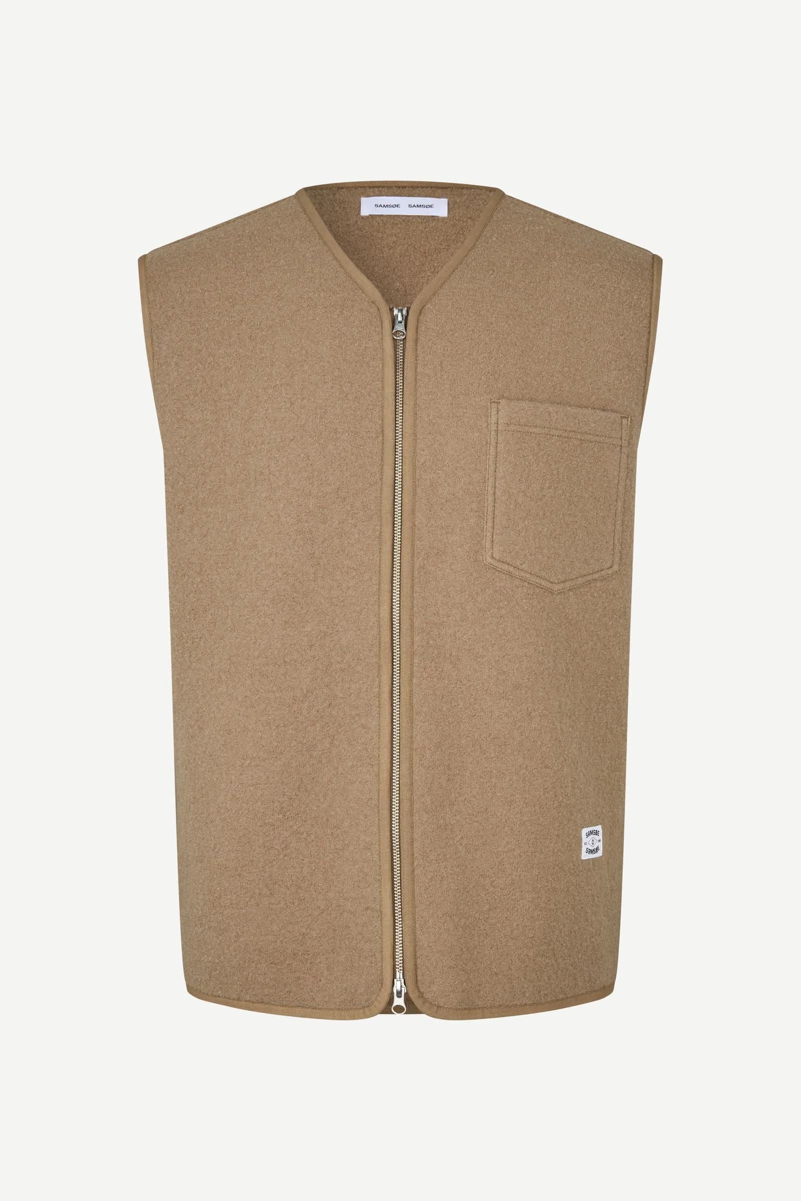 Sahannes Vest Lead Gray, Samsøe Samsøe
