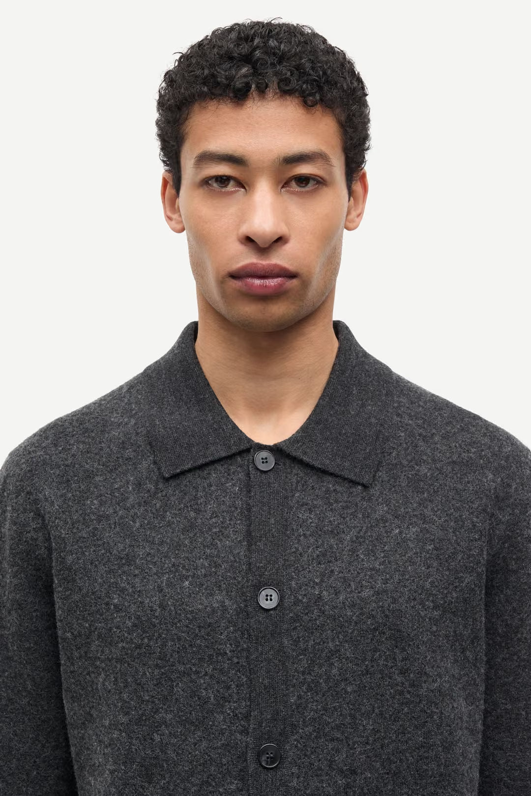 Sarichard Cardigan, Dark Grey Mel