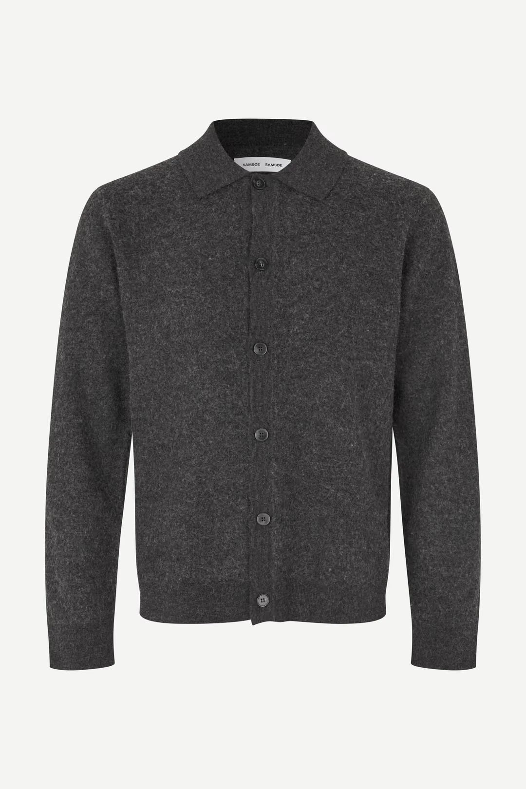 Sarichard Cardigan Dark Grey Mel, Samsøe Samsøe
