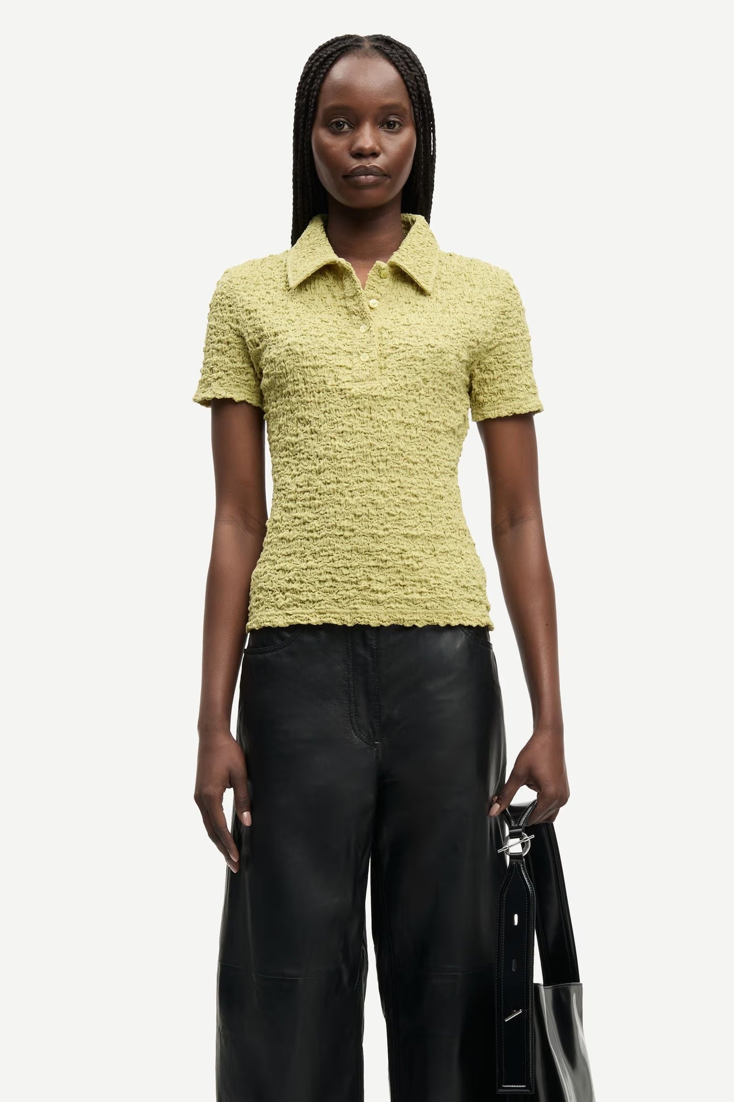 Sadaisy SS Polo, Sage Green