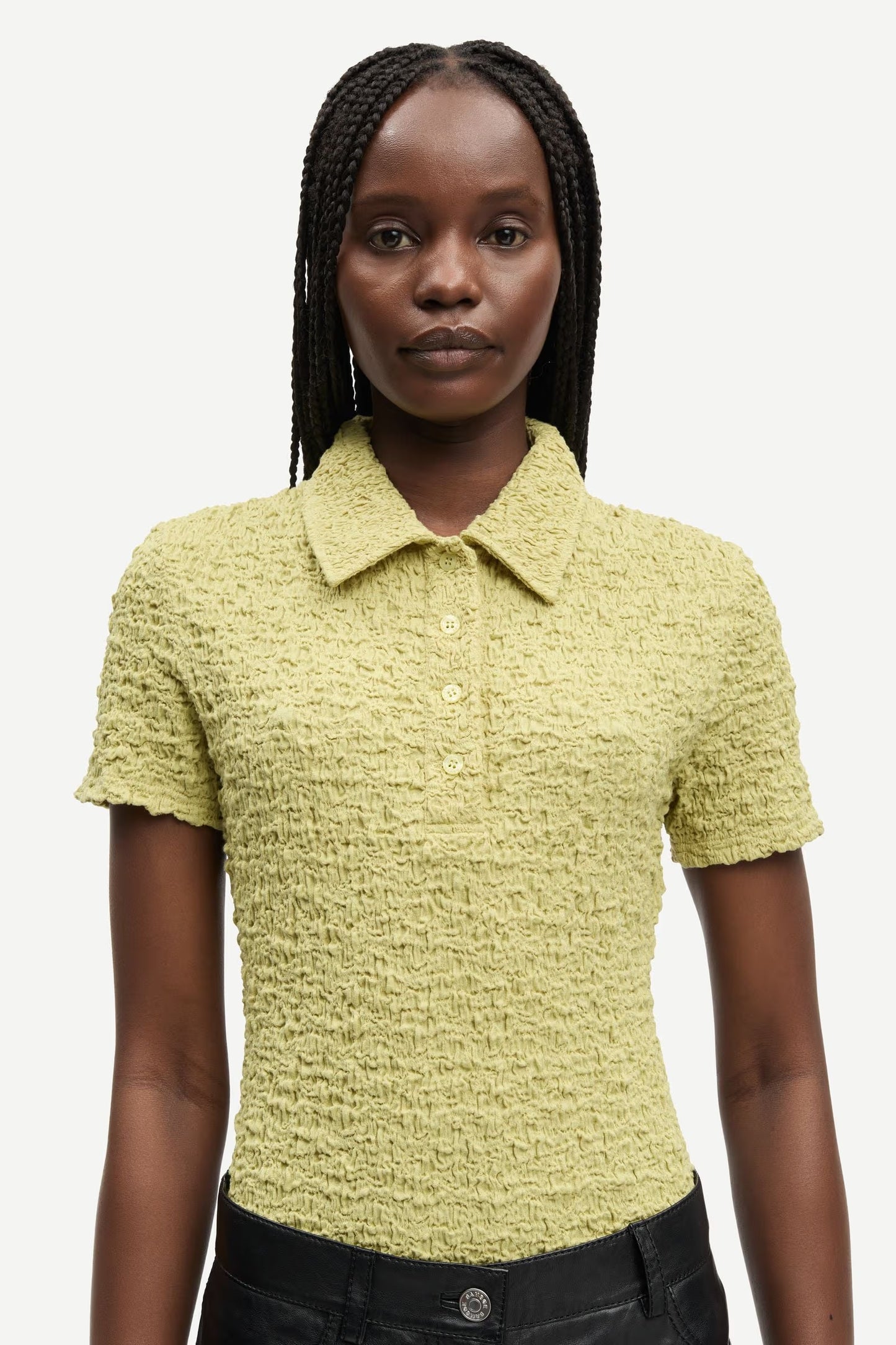Sadaisy SS Polo, Sage Green