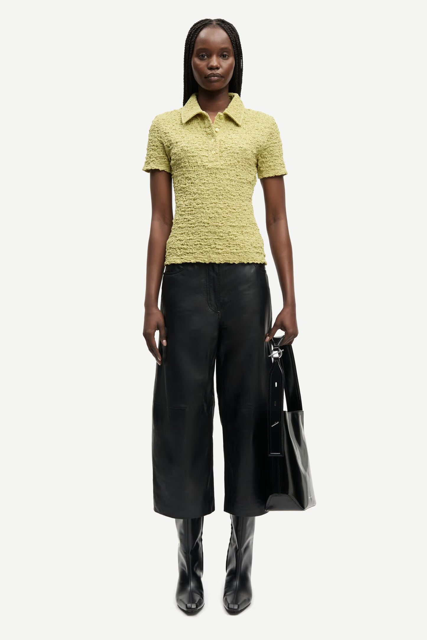 Sadaisy SS Polo, Sage Green