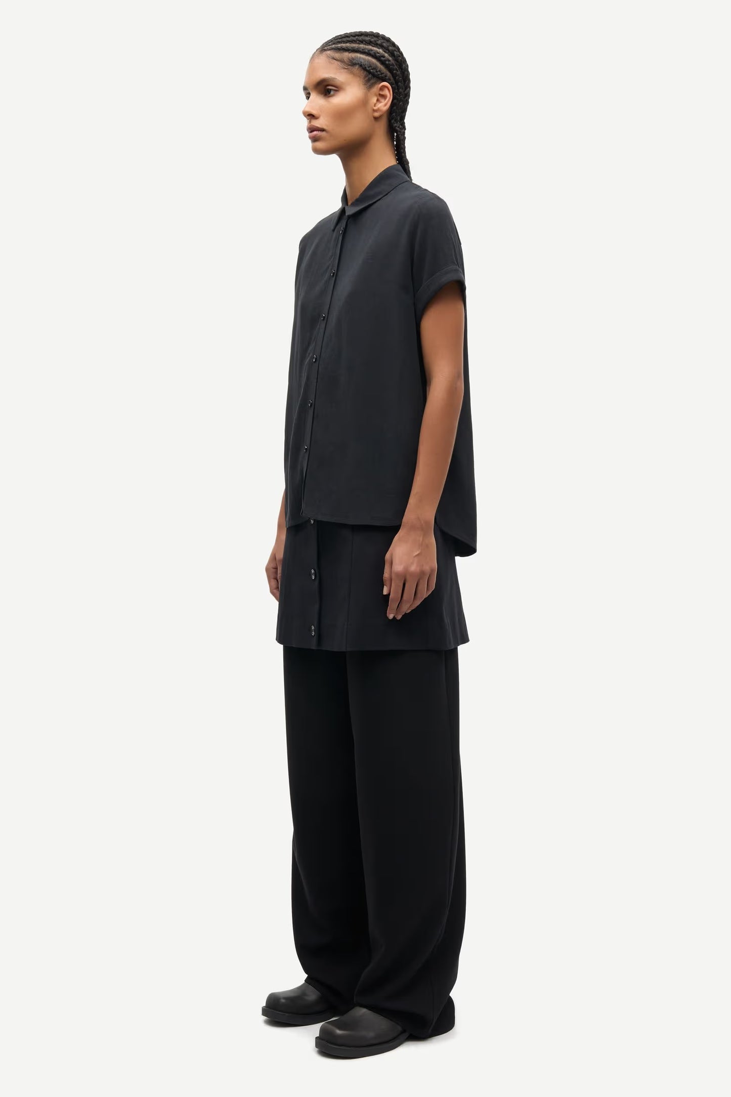 Samajana SS Shirt, Black