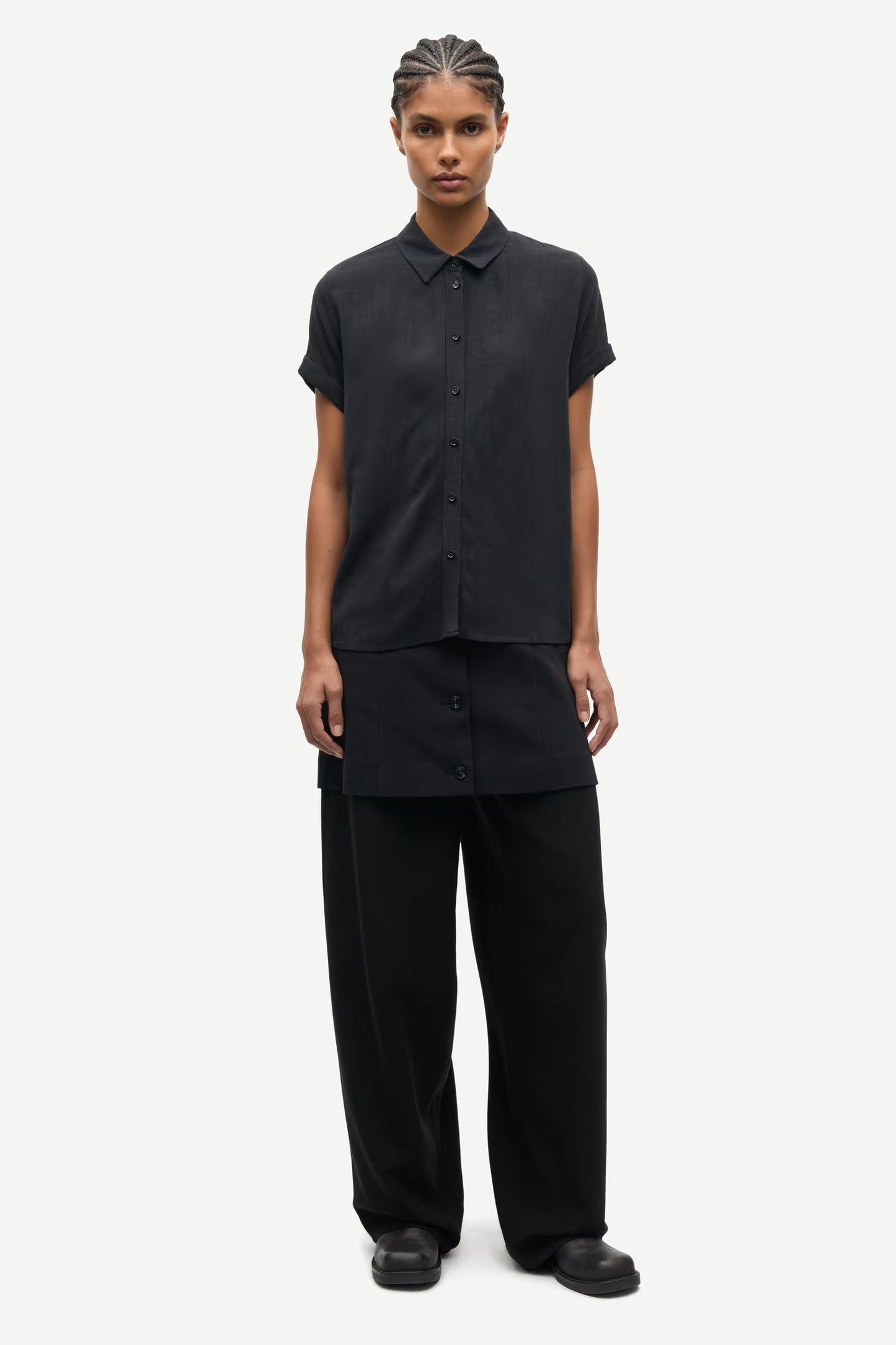 Samajana SS Shirt, Black