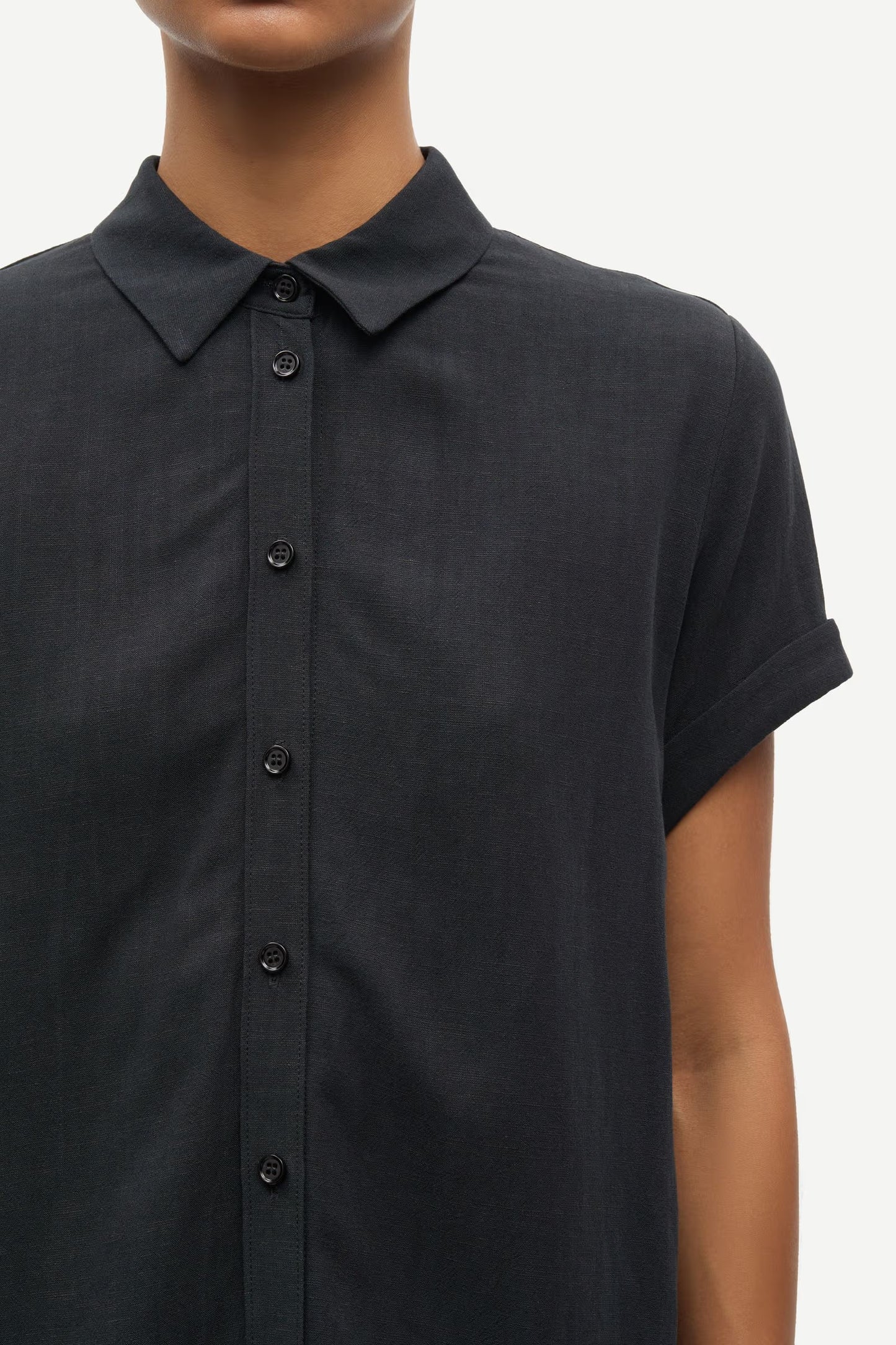 Samajana SS Shirt, Black
