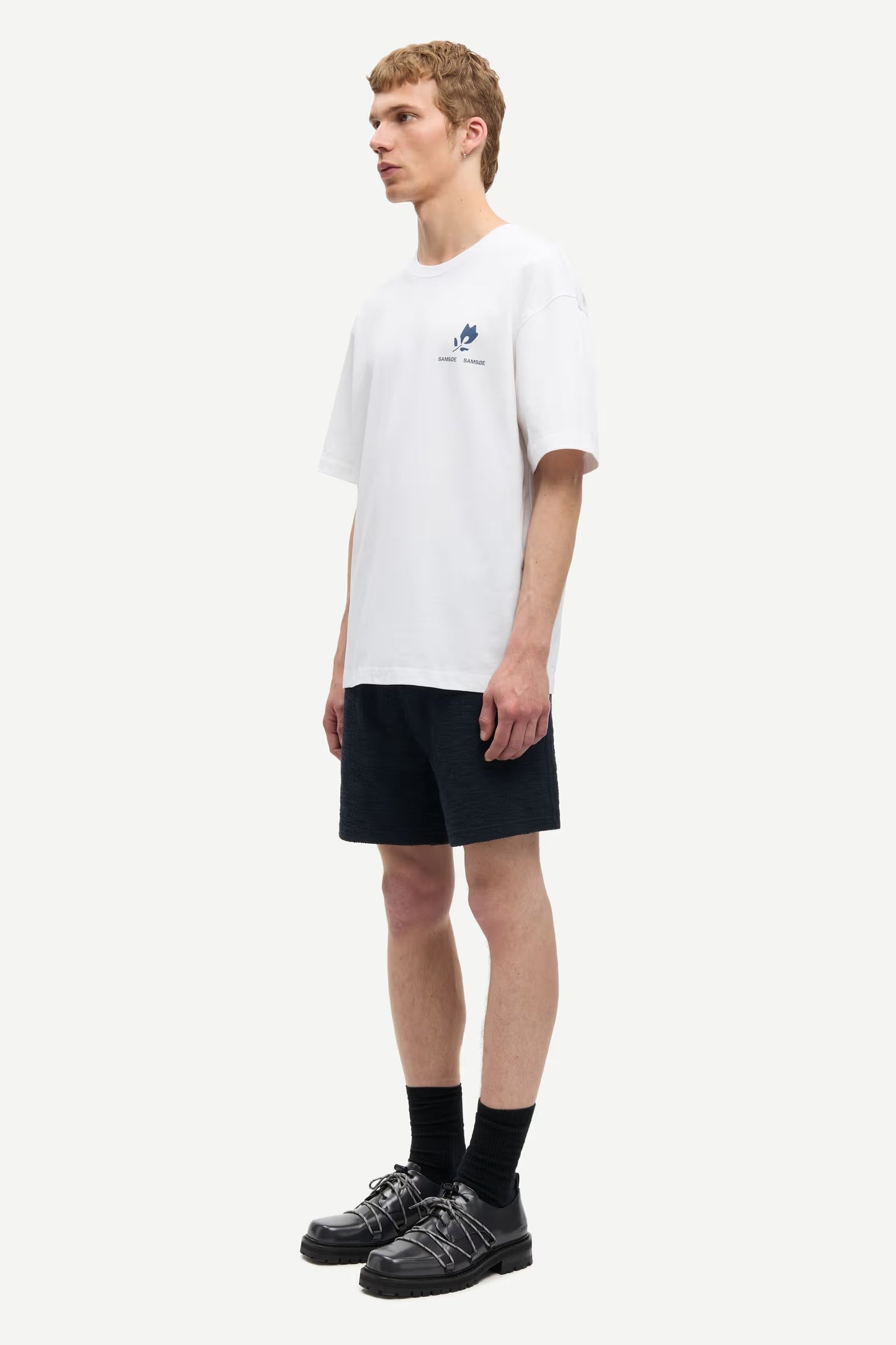 Sacohen T-shirt, Blue Stamp