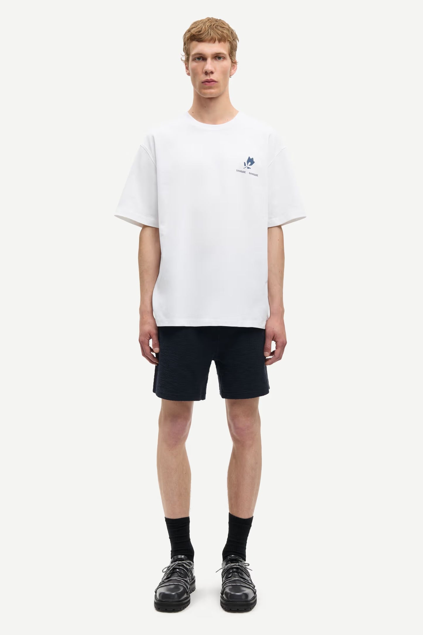 Sacohen T-shirt, Blue Stamp