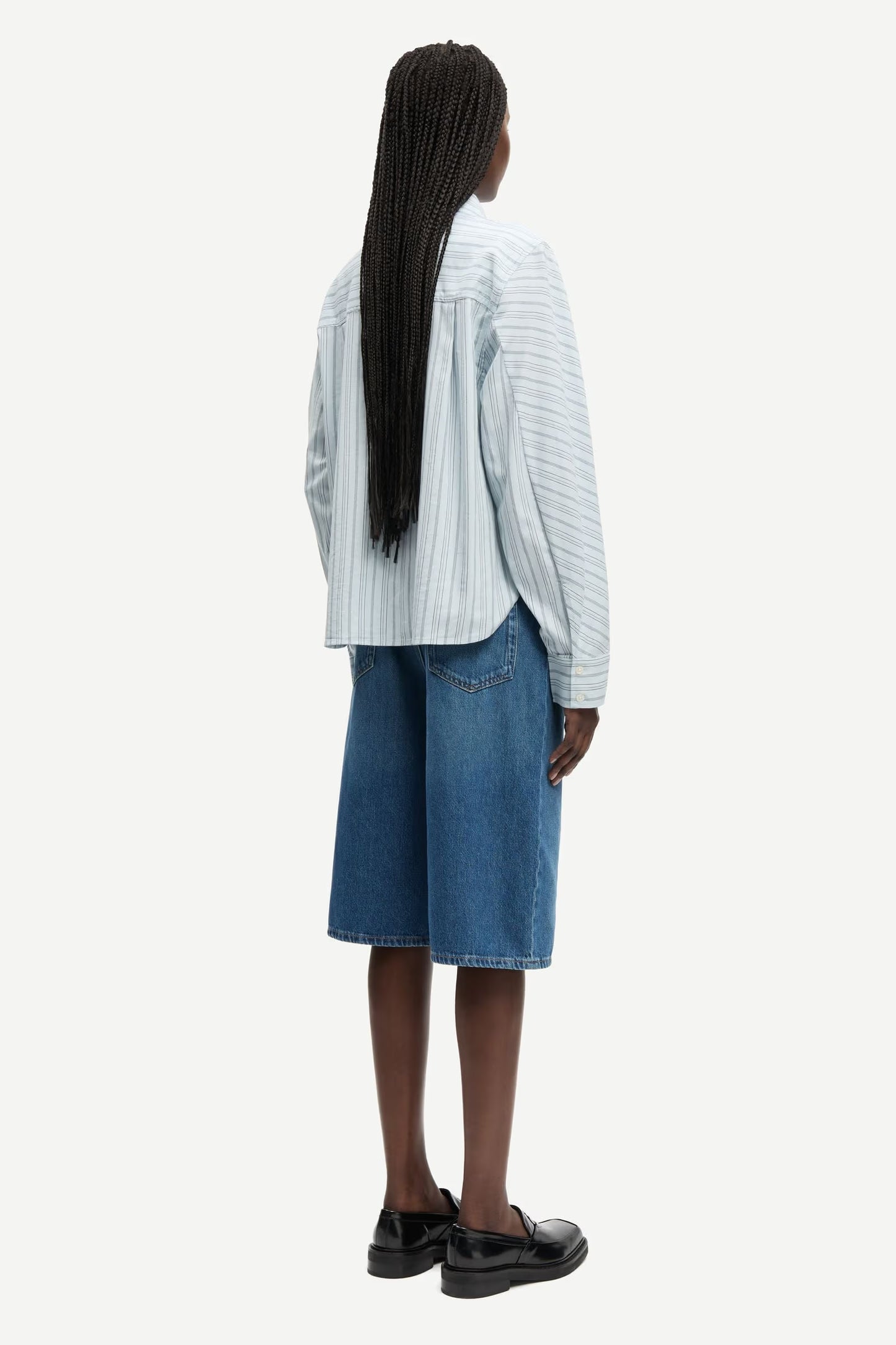 Sania Shirt, Skywriting Stripe