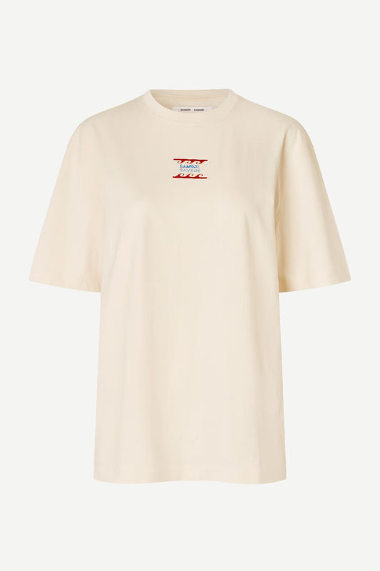 Sagergei T-shirt Neutral Leisure, Samsoe Samsoe, Såininorden
