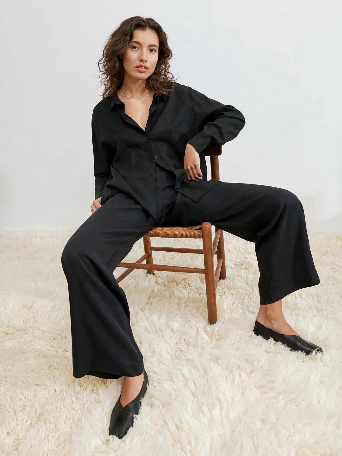 Vacant Pants, Lyocell Black