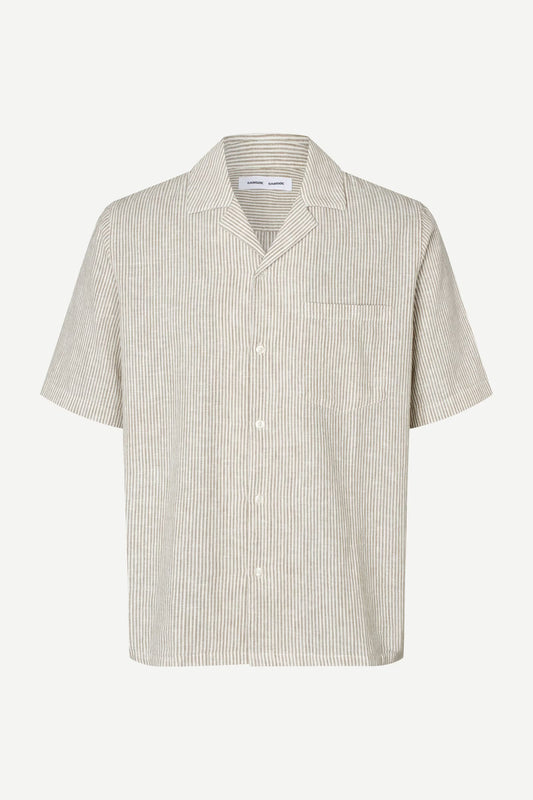 Saoscar AP Shirt Aluminium Stripe, Samsoe Samsoe, Såininorden