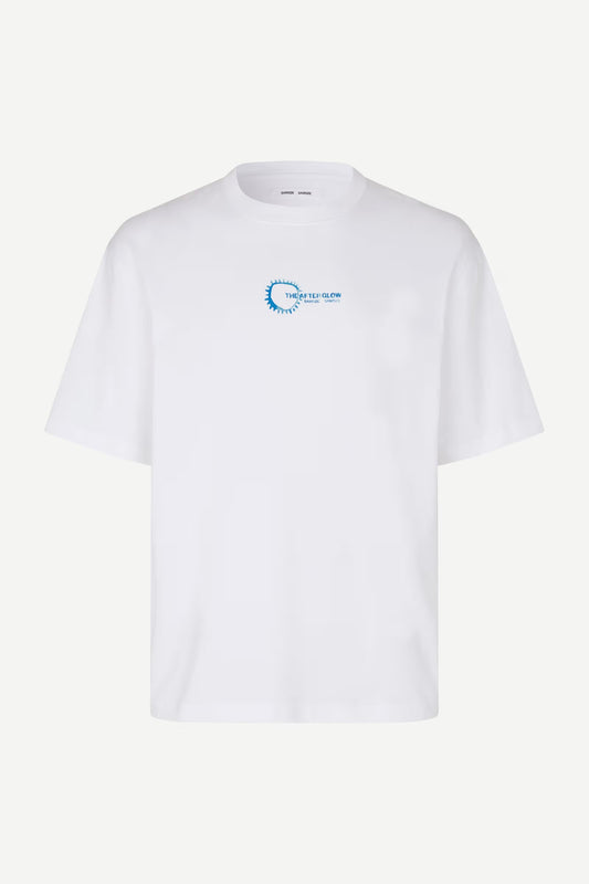 Sasteven T-shirt Blue Spiral, Samsoe Samsoe, Såininorden