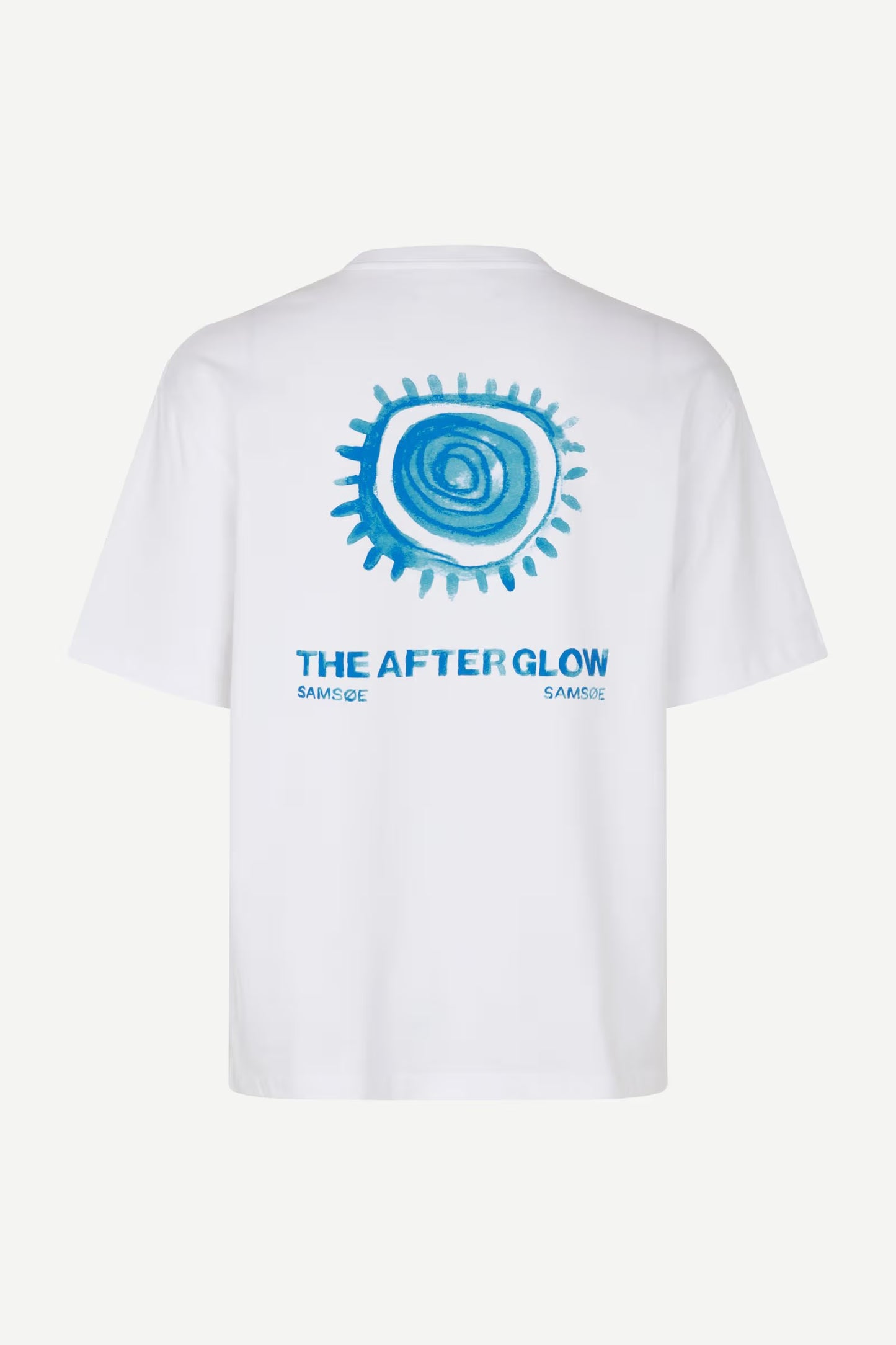Sasteven T-shirt, Blue Spiral