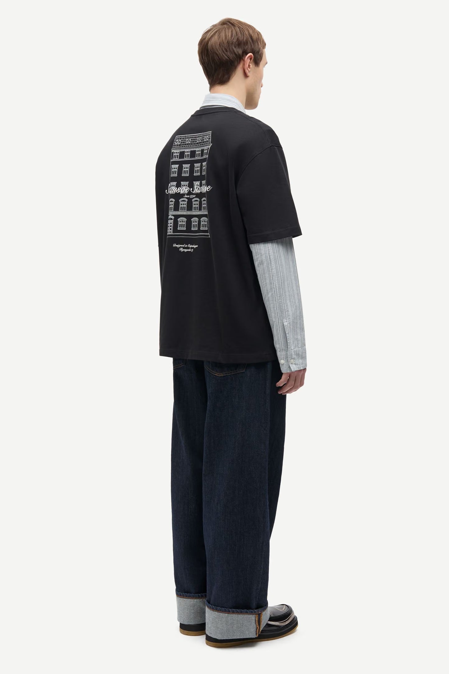 Sauni T-shirt, Black Building