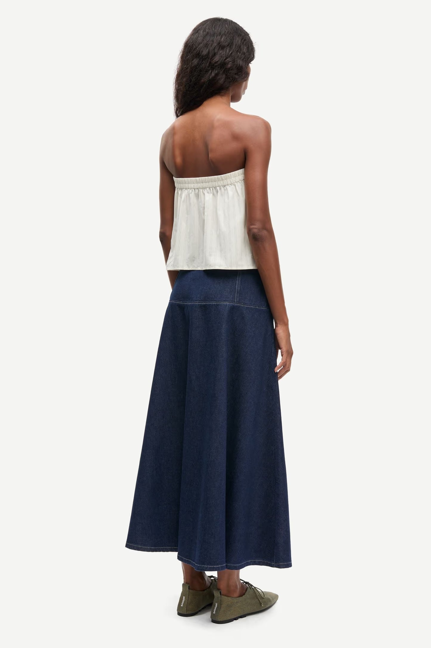 Satilly Skirt, Soft Denim