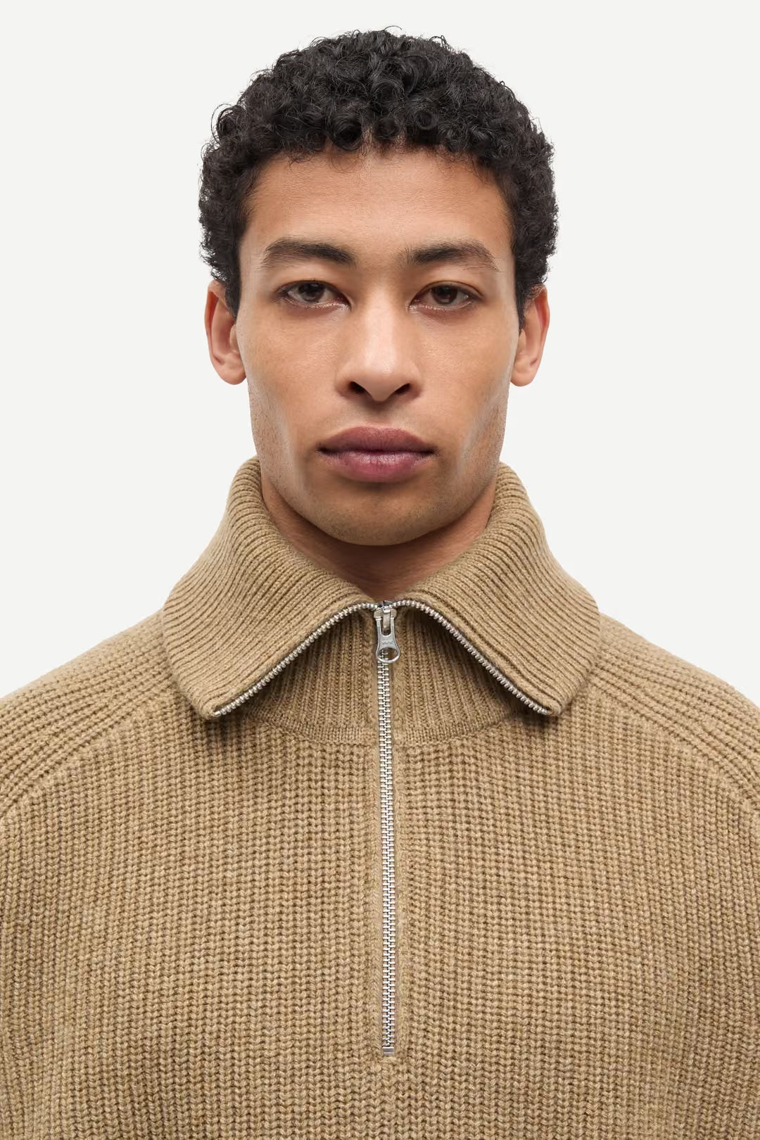 Sarick Turtleneck, Lead Grey