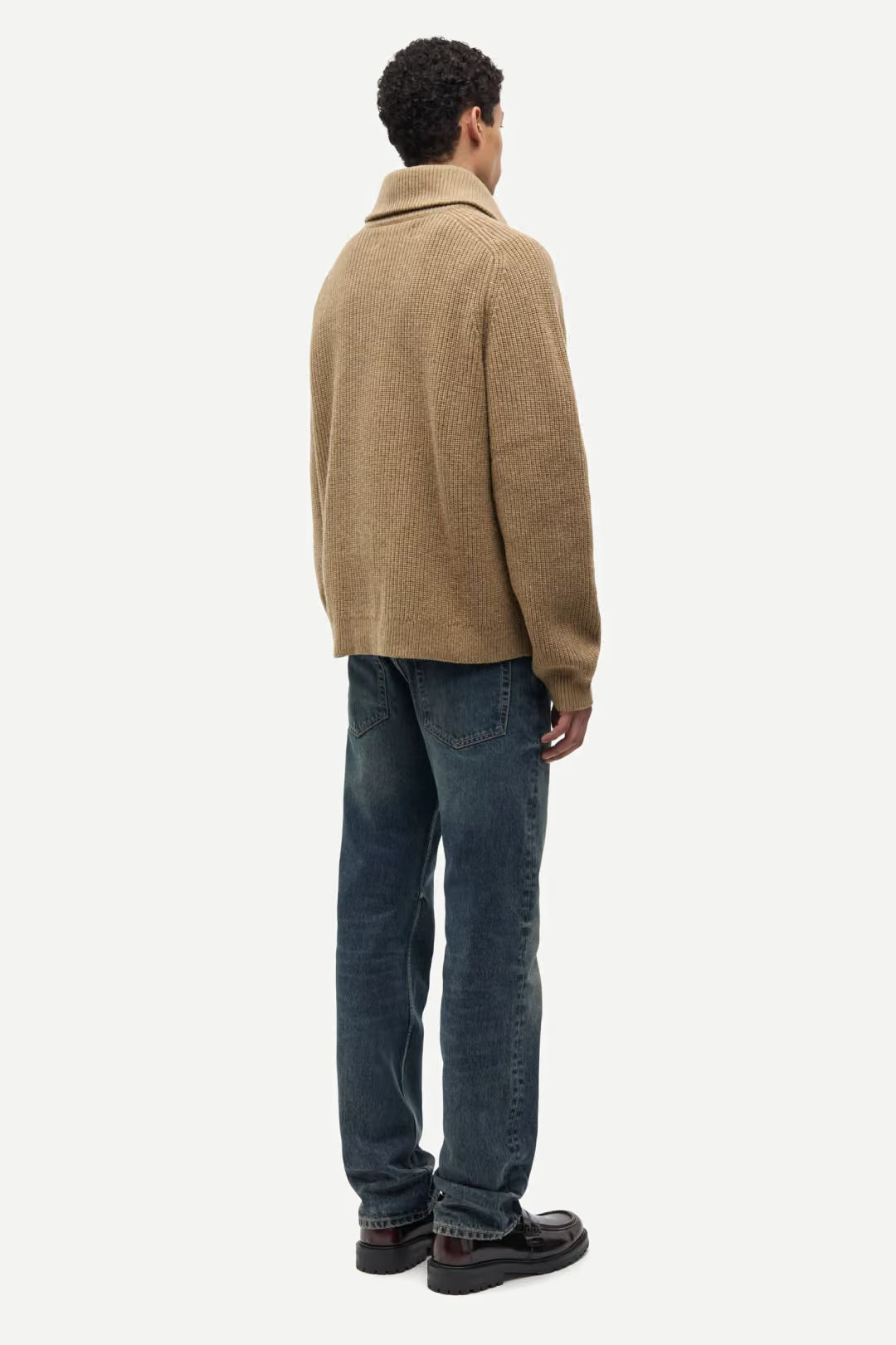 Sarick Turtleneck, Lead Grey