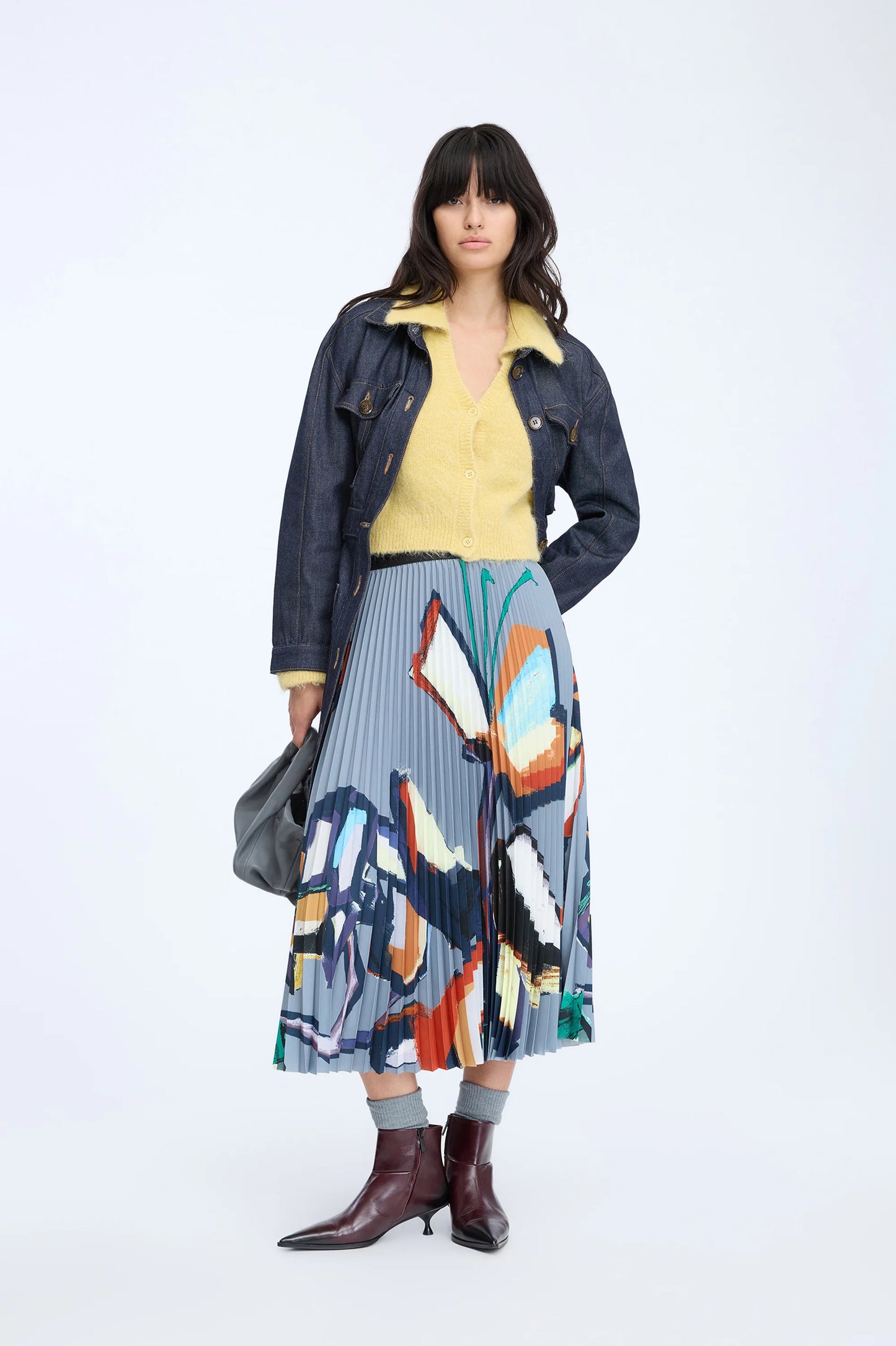 Charming Skirt, Grey