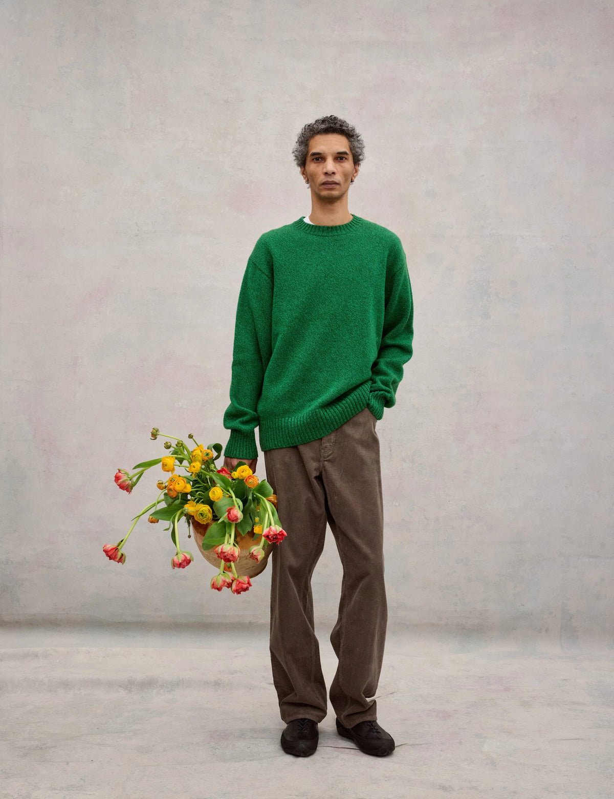 Moor 5-Pocket Corduroy Pants, Faded Wood