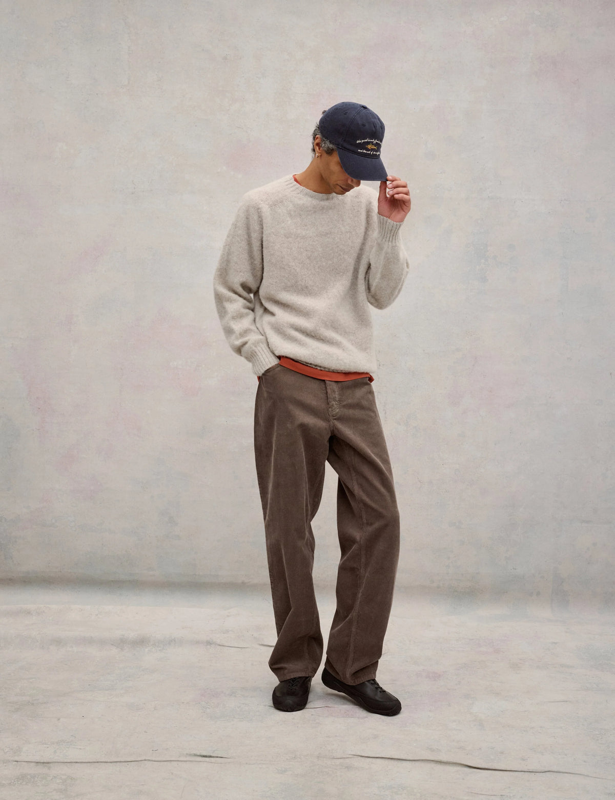 Moor 5-Pocket Corduroy Pants, Faded Wood