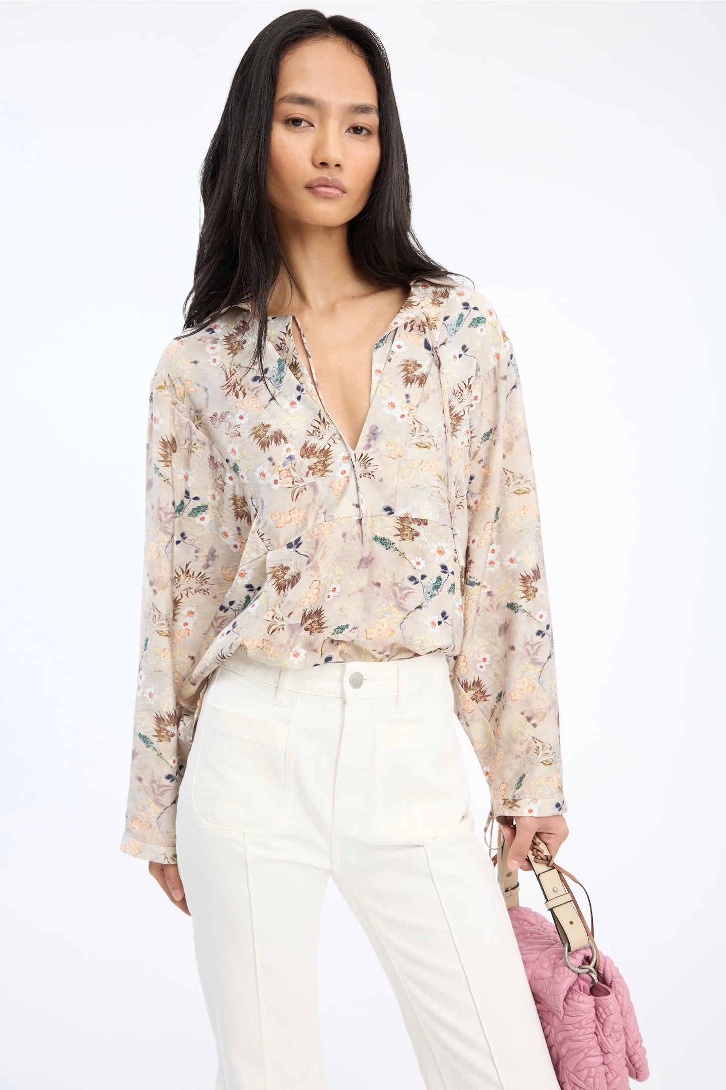 Babette Top, Print Nature