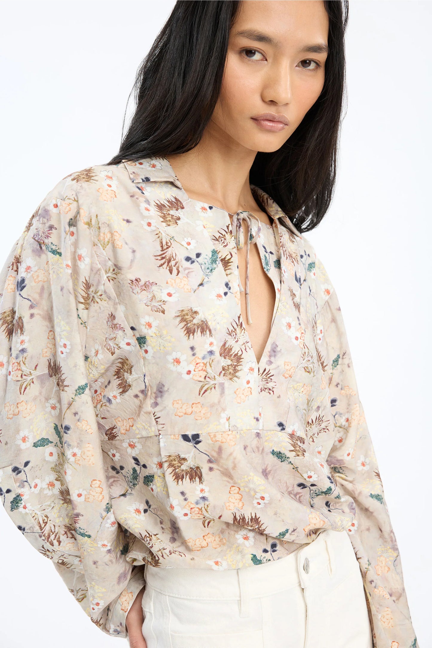 Babette Top, Print Nature