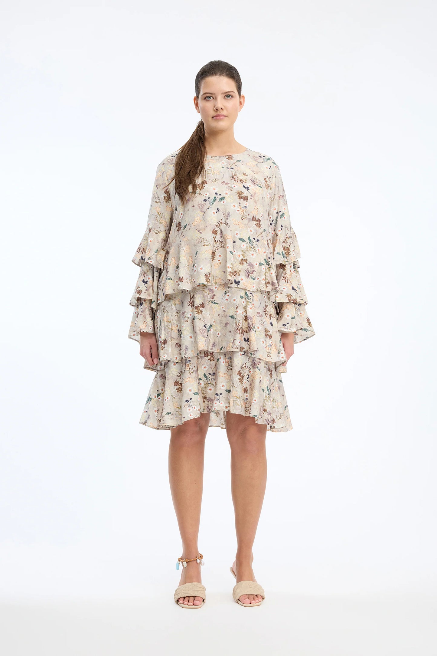 Brazos Dress, Print Nature