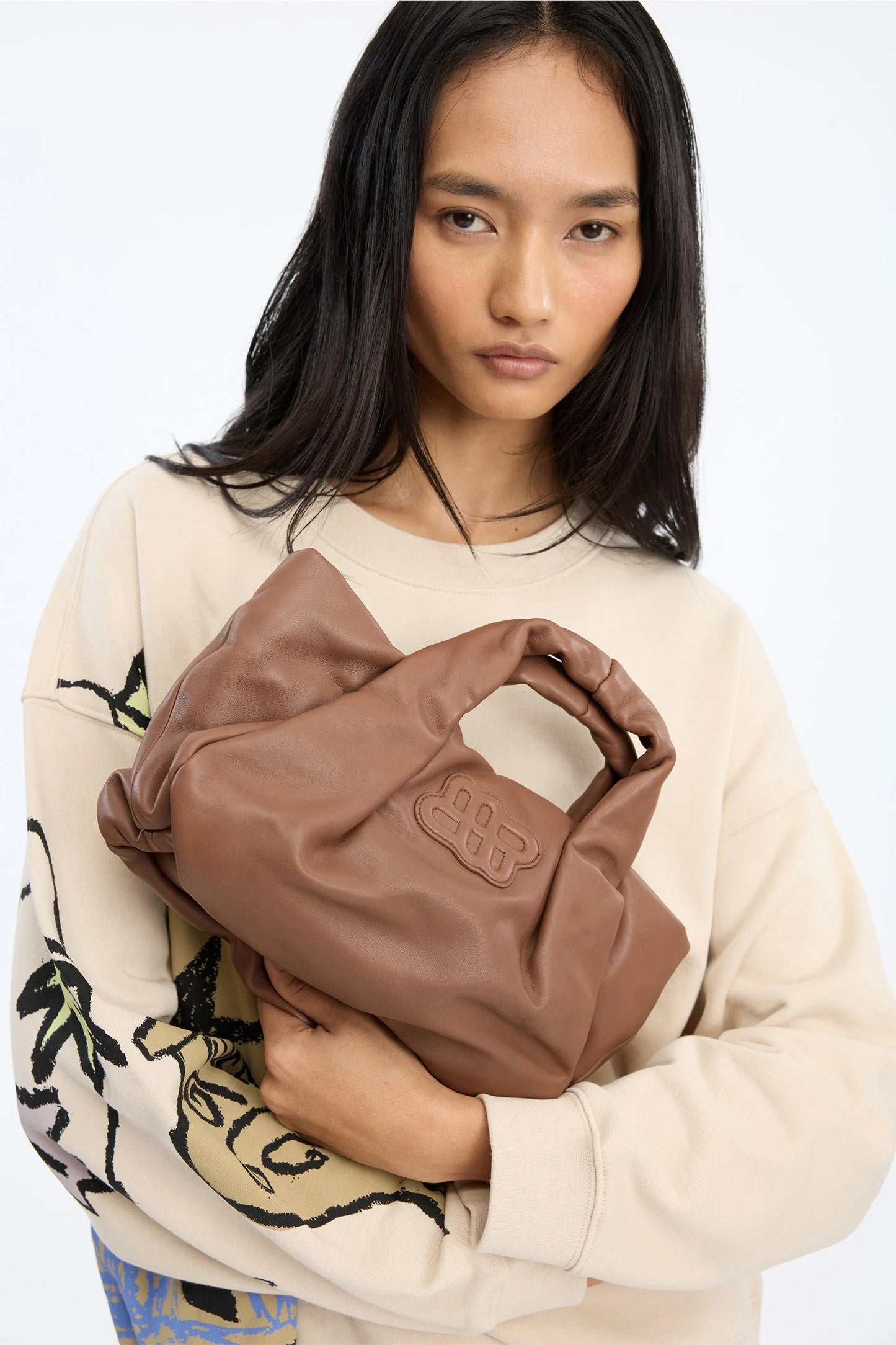 Lixia Bag, Brown